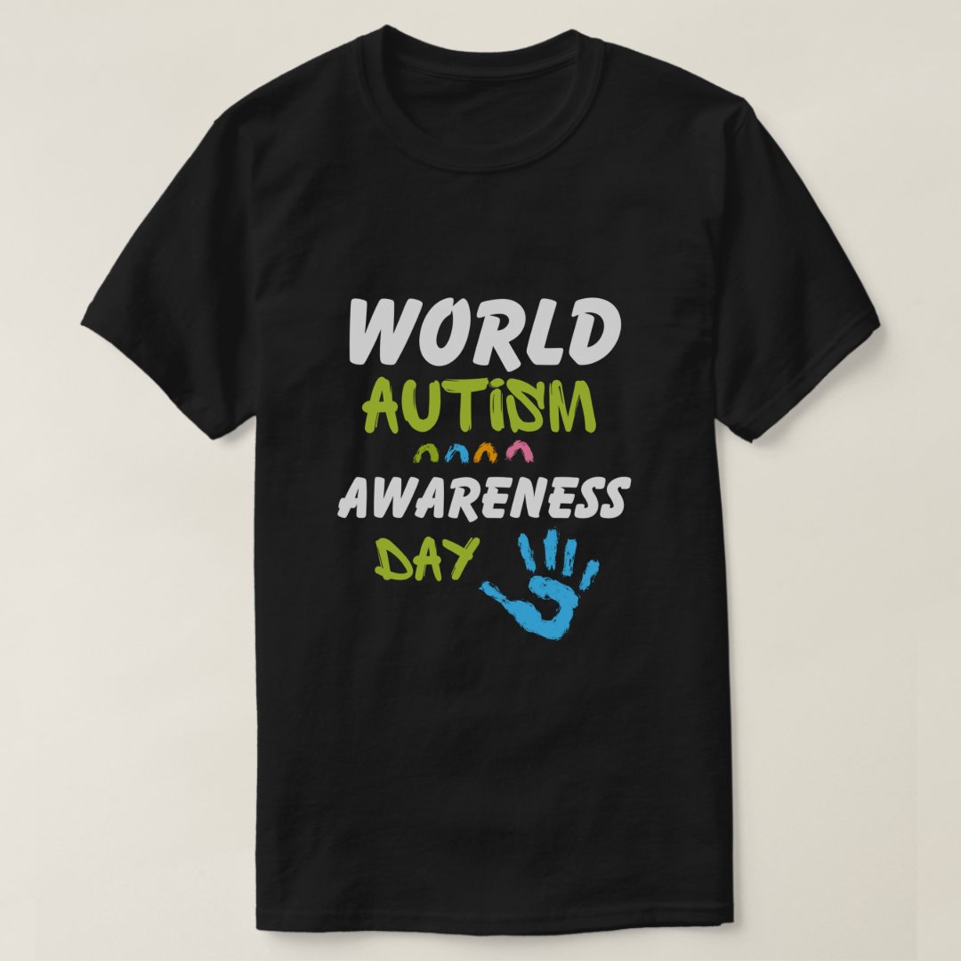 World Autism Awareness Day Printed T-shirt